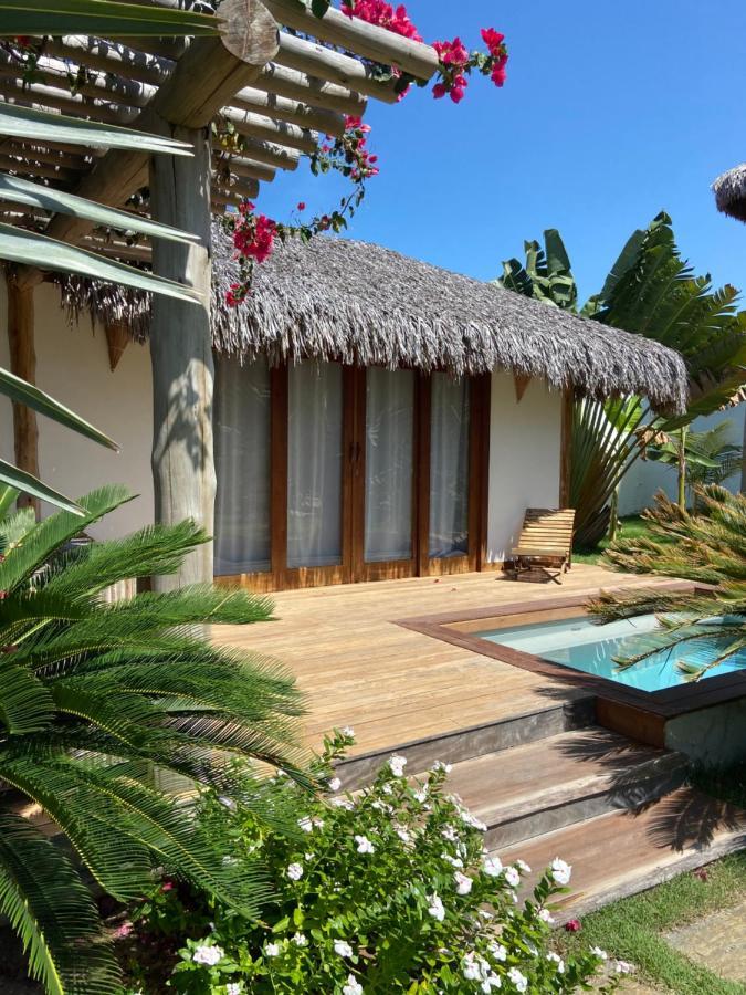 Tiki Pool'S Bungalows Fortim Ngoại thất bức ảnh